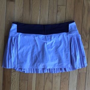 Purple Lululemon skirt